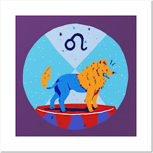 Good Boy Astrology Society - Leo Front And Back Posters and Art